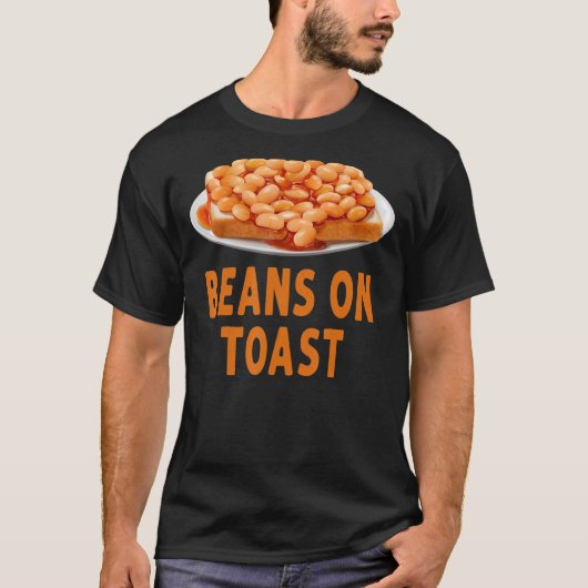 T-shirt Haricots Sur Le Costume De Toast Idée Pour Les Fem (Devant)