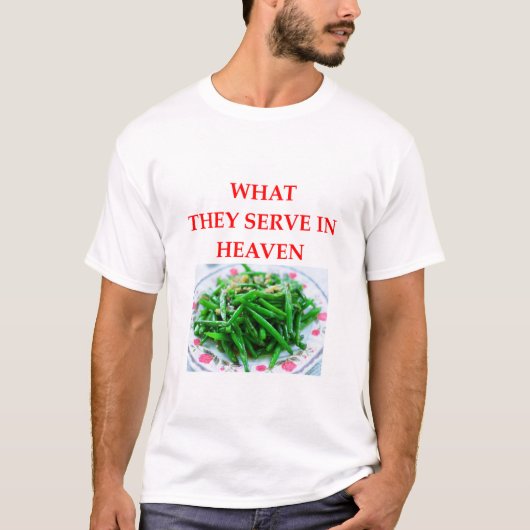T-SHIRT HARICOTS VERTS (Devant)