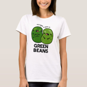 T-shirt Haricots verts amusant Jalous Bean Pun