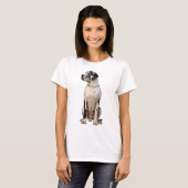 T-shirt Harlekin Great Dane (Devant entier)
