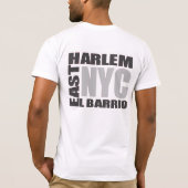 T-shirt Harlem est (Dos)