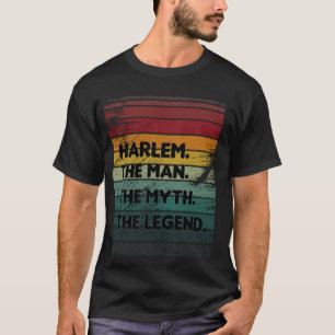 T-shirt Harlem Les Hommes Le Mythe La Légende Pour Les Hom