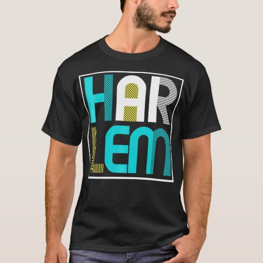 T-shirt Harlem New York (Devant)