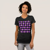 T-shirt Harlequin pourpre (Devant entier)
