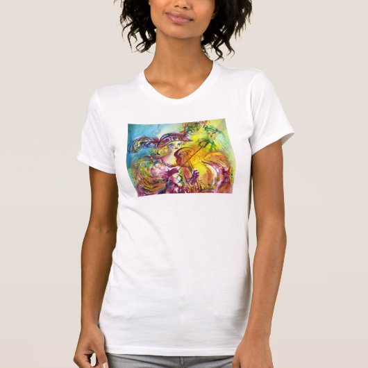 T-SHIRT HARLEQUINA (Devant)