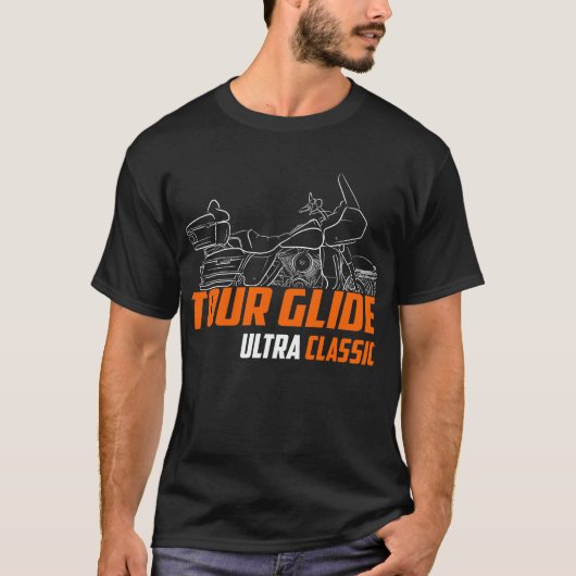 T-shirt Harley-Davidson FLTCU Ultra Classic Tour Glide (Devant)