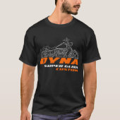T-shirt Harley-Davidson FXDC Dyna Super Glide Custom ANV (Devant)