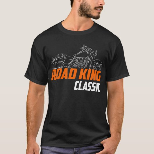 T-shirt Harley-Davidson Road King Custom FLHRS & FLHRSI (Devant)