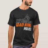 T-shirt Harley-Davidson Road King Police FLHPI 2003 (Devant)
