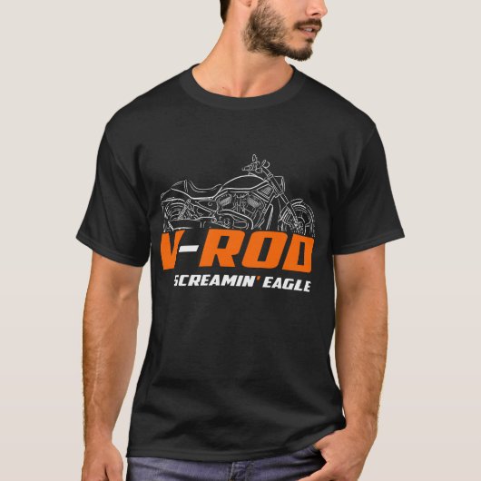 T-shirt Harley-Davidson VRSCSE2 Scandale' Eagle V-Rod Dest (Devant)