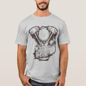 T-shirt Harley Knucklehead (Devant)
