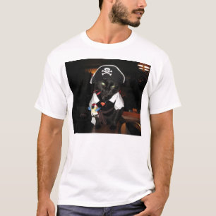 T-shirt Harley le chat de pirate