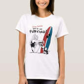 T-shirt Harley Quinn - Allons surfer (Devant)
