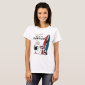 T-shirt Harley Quinn - Allons surfer (Devant entier)