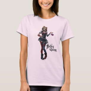 T-shirt Harley Quinn Avec Dice Fuzzy