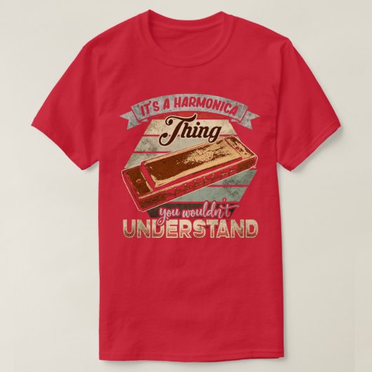 T-shirt Harmonica 15 (Design devant)