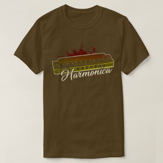 T-shirt Harmonica 3 (Design devant)