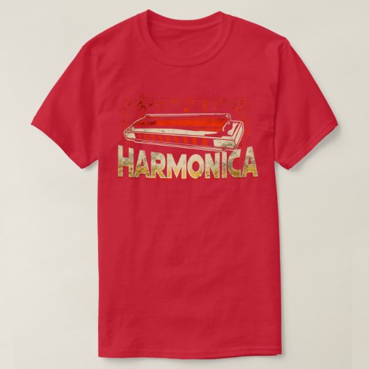 T-shirt Harmonica 9 (Design devant)