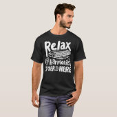 T-shirt Harmonica Joueur d'Harmonica (Devant entier)