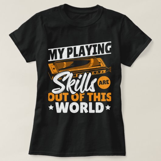 T-shirt Harmonica Lover Jouer Harmonica Est Smart Harmoni (Design devant)