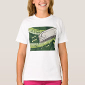 T-shirt Harmonica Music (Devant)