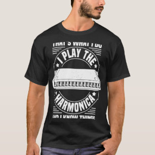 T-shirt Harmoniciste et harmoniciste des organes de bouche