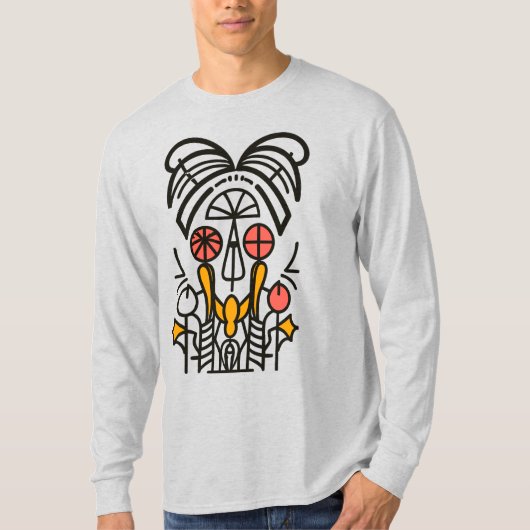 T-shirt Harmonie Abstraite : (Devant)
