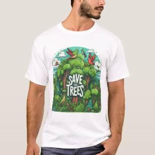 T-shirt Harmonie dans les arbres
