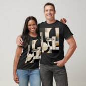 T-shirt Harmonie dans les nuances : Composition abstraite  (Unisexe)