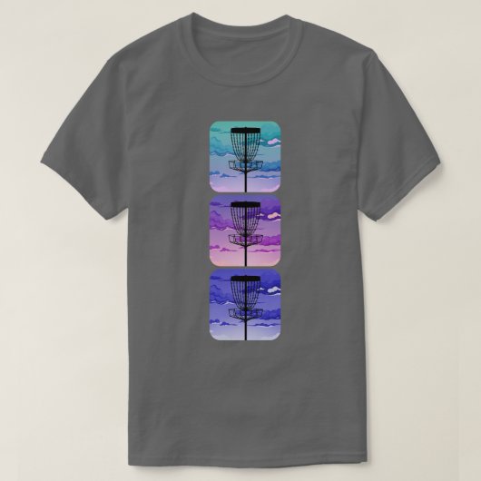 T-shirt Harmonie de golf sur disque (Design devant)