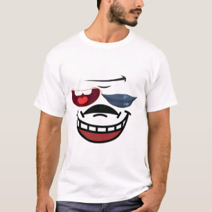 T-shirt Harmonie des lèvres et des dents : Unique Emoji T-