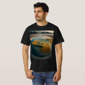 T-shirt Harmonie Dorée (Devant entier)