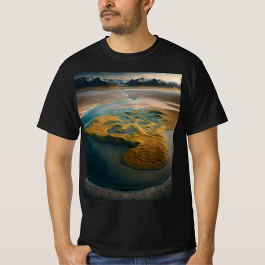 T-shirt Harmonie Dorée (Devant)