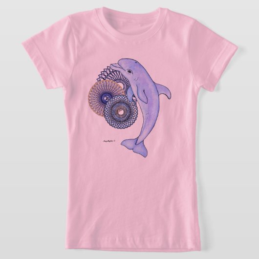 T-Shirt Harmonie du dauphin (Poser)