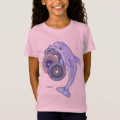 T-Shirt Harmonie du dauphin (Devant)