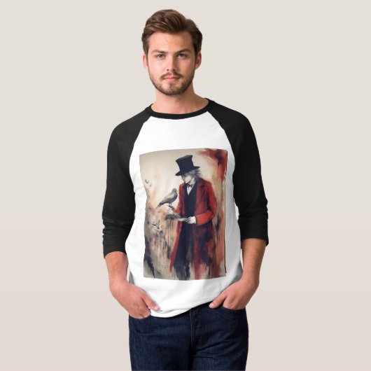 T-shirt "Harmonie en vol : Un conte d'amour entre les oise (Devant entier)
