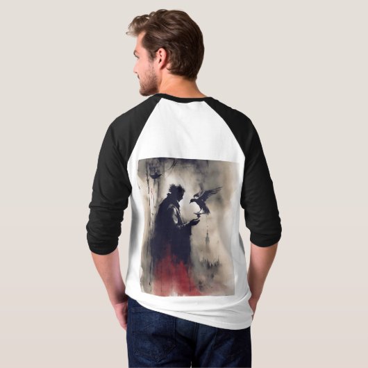 T-shirt "Harmonie en vol : Un conte d'amour entre les oise (Dos entier)