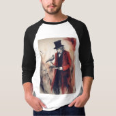 T-shirt "Harmonie en vol : Un conte d'amour entre les oise (Devant)