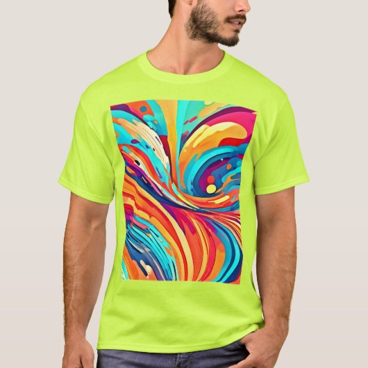 T-shirt Harmonie énergétique sous forme (Devant)