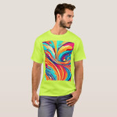 T-shirt Harmonie énergétique sous forme (Devant entier)