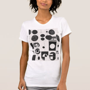 T-shirt Harmonie géométrique minimaliste