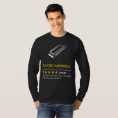 T-shirt Harmoniser avec l'Humour : Harmonica - moins cher, (Devant entier)
