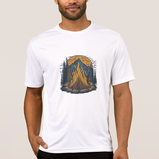 T-shirt Harmony Campfire (Devant)
