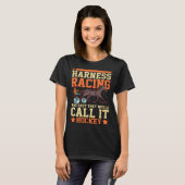 T-shirt Harnais Course Horse Course Course Course Racer Tr (Devant entier)