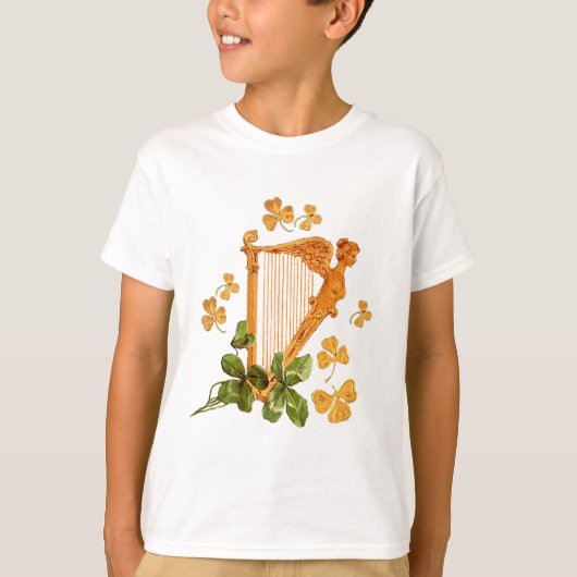 T-SHIRT HARP IRISH D'OR (Devant)