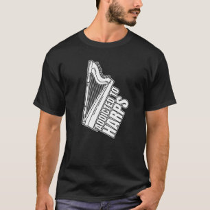 T-shirt Harp Music Instrument Player Débutant Leçon 6