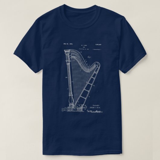 T-shirt Harpe (Design devant)