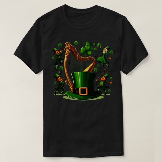 T-shirt Harpe d'Irlande 7 (Design devant)