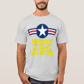 T-SHIRT HARRIER II AV-8B (Devant)