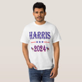 T-shirt Harris 2024 Pres Democrat Donkeys USA Unisex Value (Devant entier)